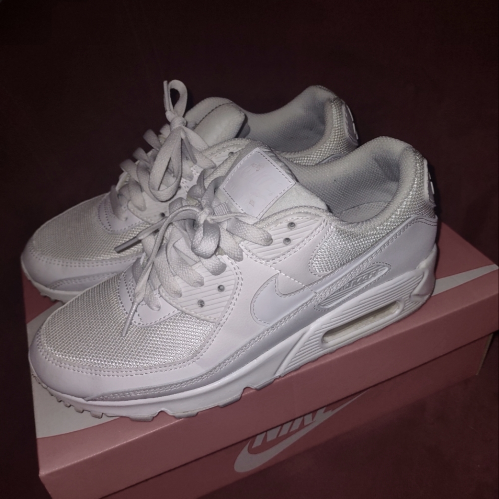 Nike air max 90 twist white women 9/ mens 7.5